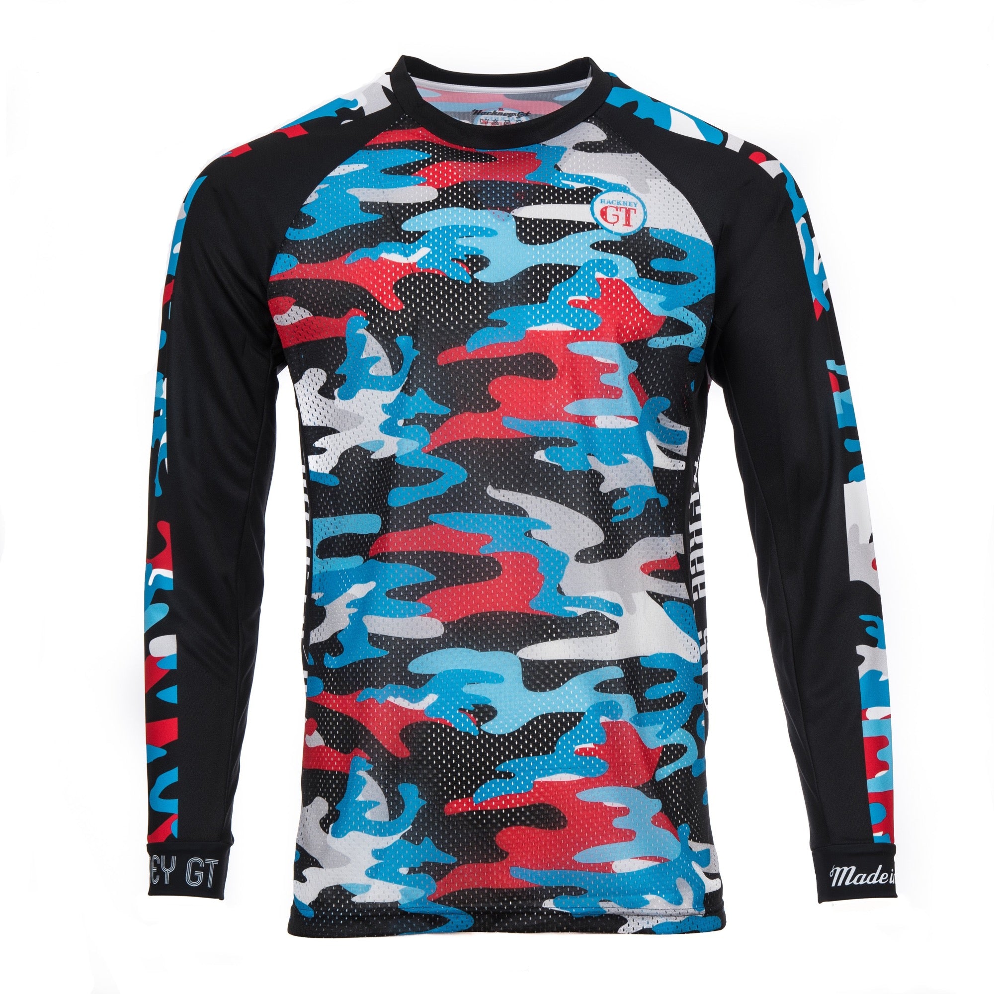 BCC Camouflage Customized Motorcycle Riding Jersey Longsleeve