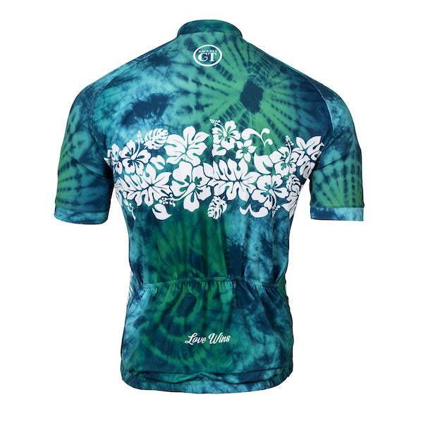 Aloha Green all-lycra  jersey
