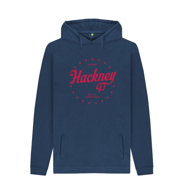 Navy Hackney Classic organic cotton hoodie, white, black, navy, grey, denim,