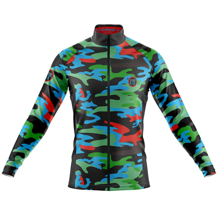 Hackney GT funky Camo lightweight wind showerproof cycling jacket